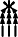 Hieroglyph F31, ideogram & phonogram: 3 desert fox tails = ms (incarnate)
